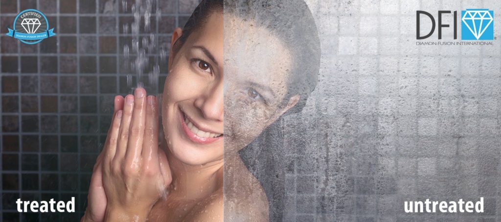 Cleaning Shower Glass  Diamon-Fusion International